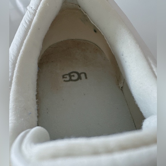 Women's UGG Lifestyle Shoes Low-top Marin Mega Lace White Size 9 - Picture 5 of 8